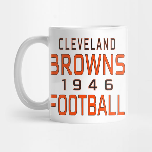 Cleveland Browns 1946 Football Classic by Medo Creations